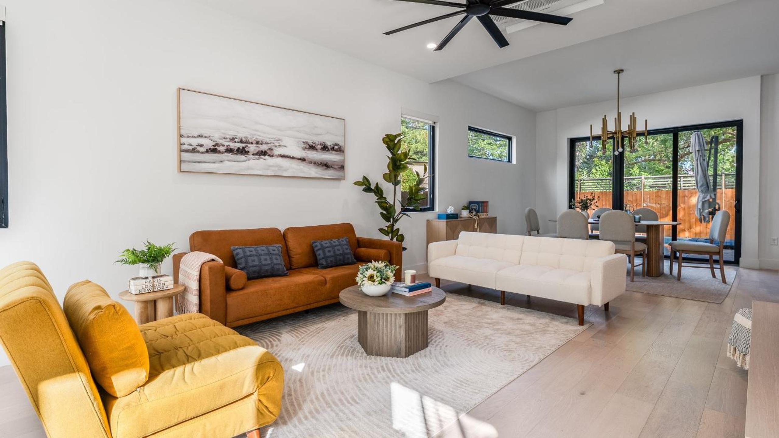 Stylish Home with Firepit Balcony Steps from Austin’s Best Near Rainey St Lady Bird Lake Downtown The Ashlee by AvantStay