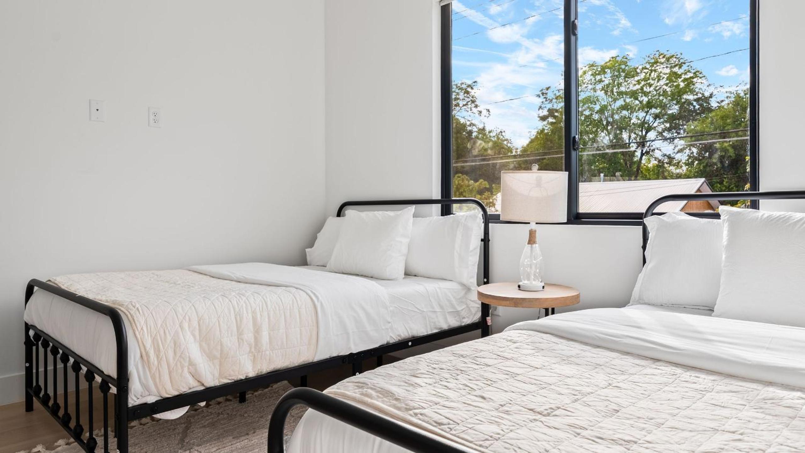 Stylish Home with Firepit Balcony Steps from Austin’s Best Near Rainey St Lady Bird Lake Downtown The Ashlee by AvantStay