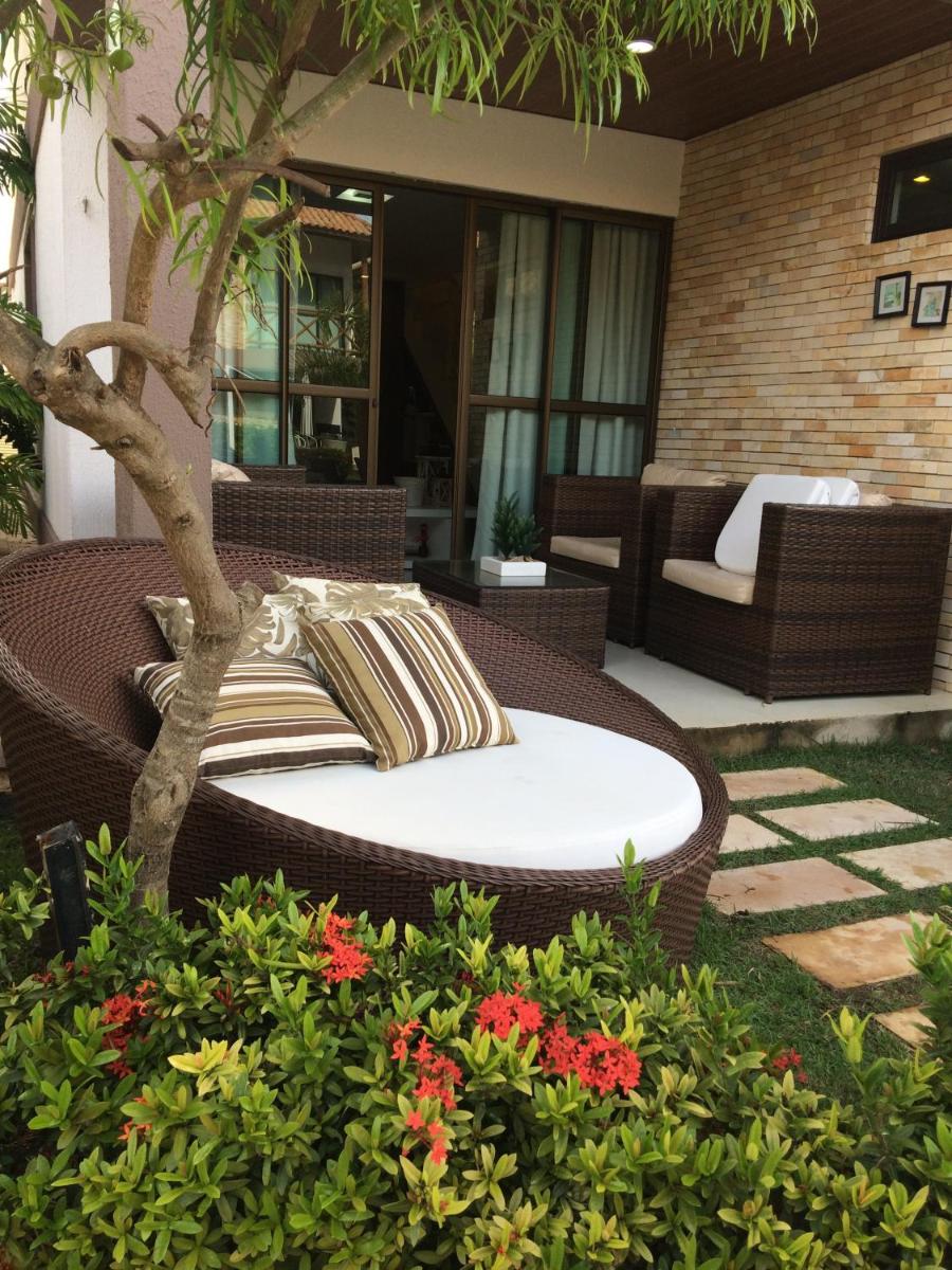 Bangalô com área de lazer estilo resort