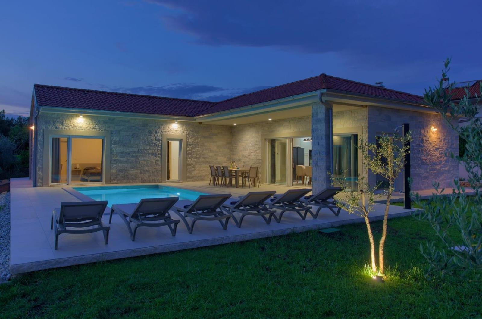 Villa FUSKA with private pool