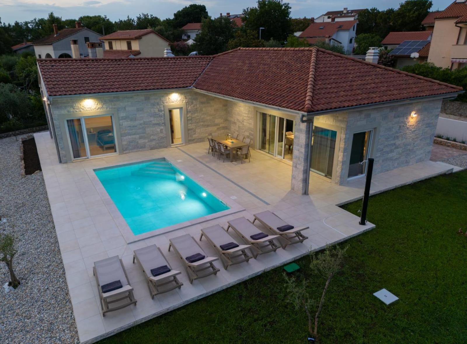 Villa FUSKA with private pool