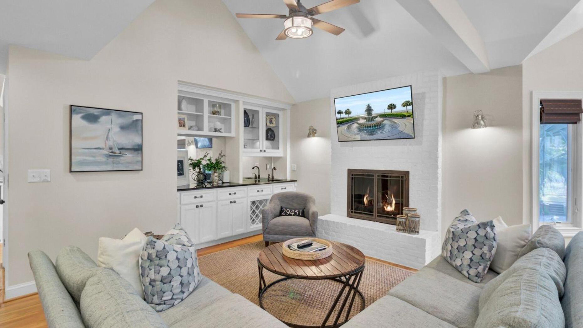 Steps to Isle of Palms Beach w Porch Dining Outdoor Shower Open Living Sea Haven by AvantStay