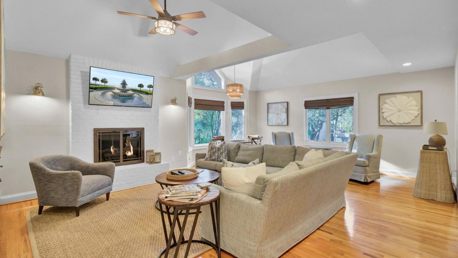 Steps to Isle of Palms Beach w Porch Dining Outdoor Shower Open Living Sea Haven by AvantStay