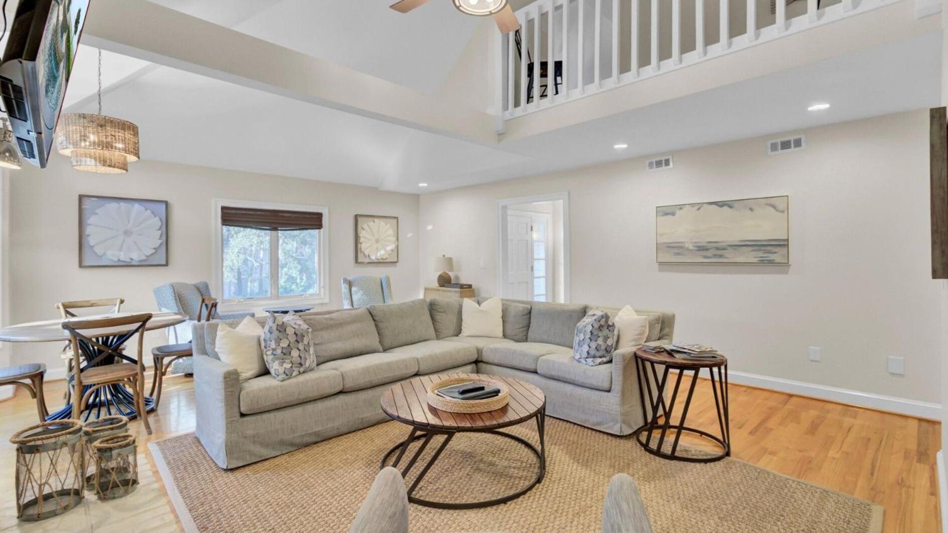 Steps to Isle of Palms Beach w Porch Dining Outdoor Shower Open Living Sea Haven by AvantStay