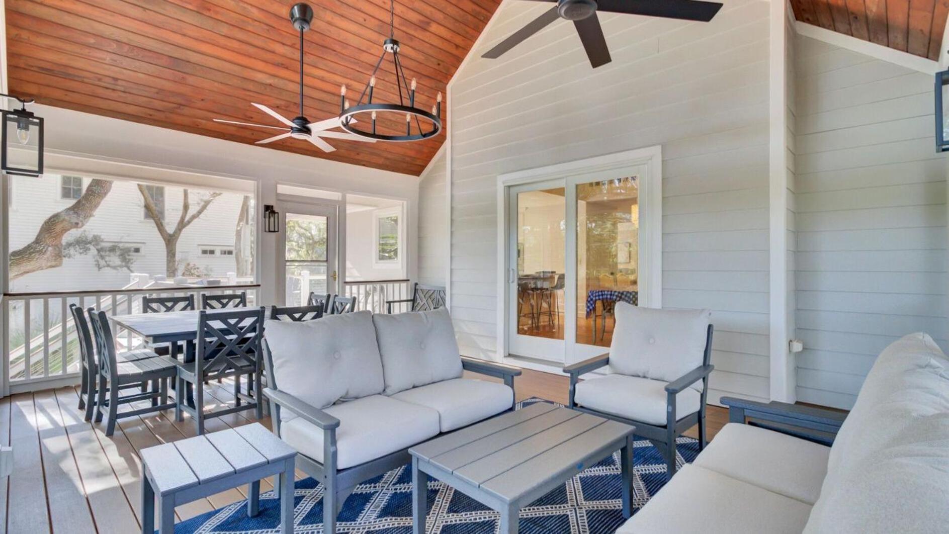 Steps to Isle of Palms Beach w Porch Dining Outdoor Shower Open Living Sea Haven by AvantStay