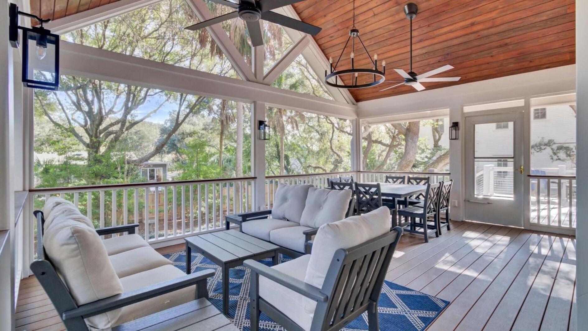 Steps to Isle of Palms Beach w Porch Dining Outdoor Shower Open Living Sea Haven by AvantStay