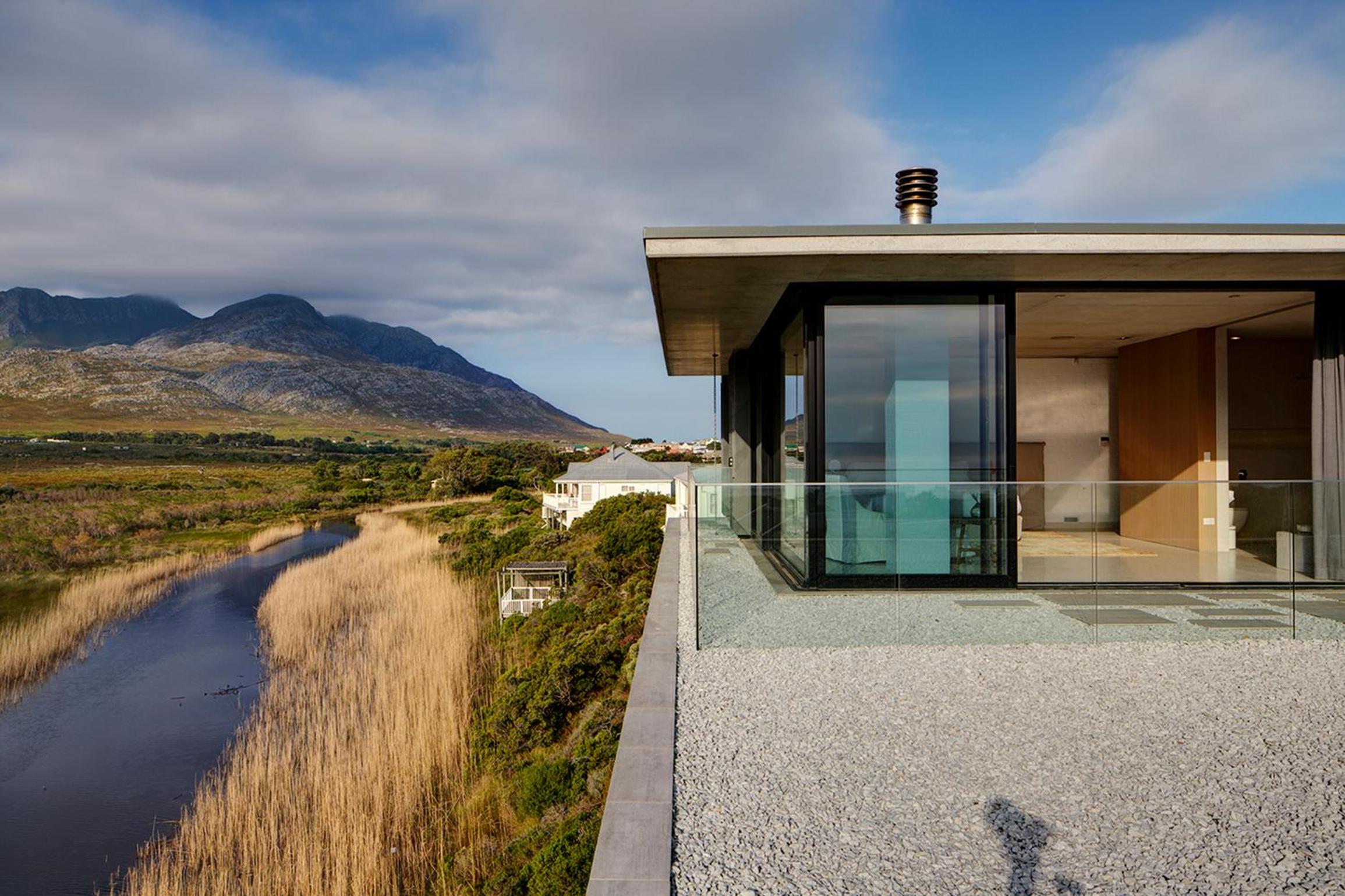 Restio River House view 2