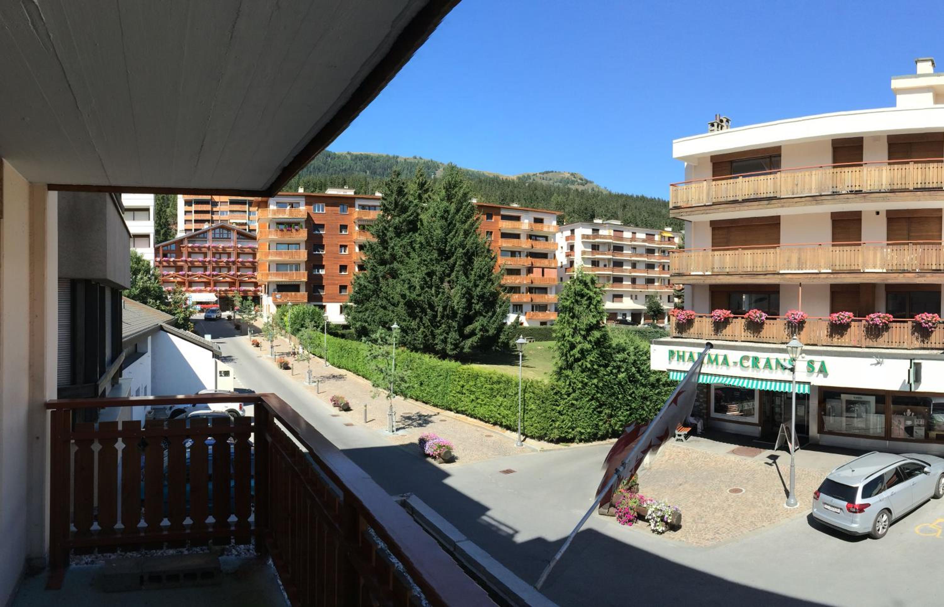 Apartment in Crans Montana Town Centre Mountain View