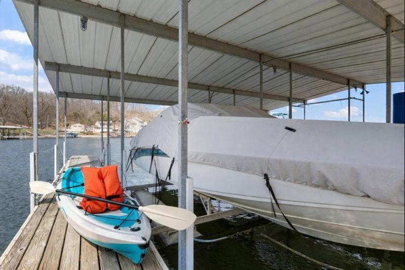 Perfect Family House in Osage Beach with Expansive Deck, Private Dock, & Boat Slip