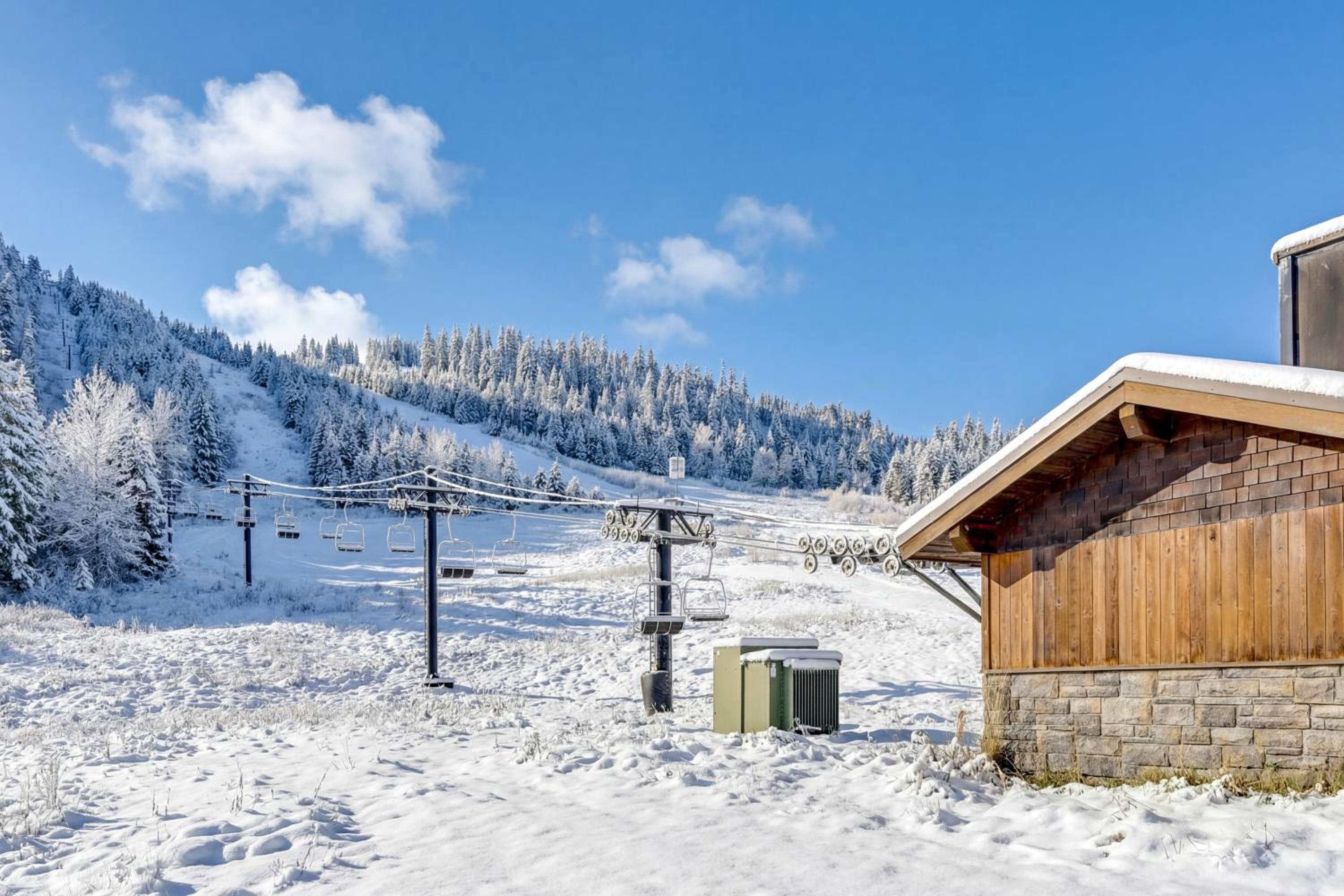 Ski In and Out The Mountainside House with Hot Tub!