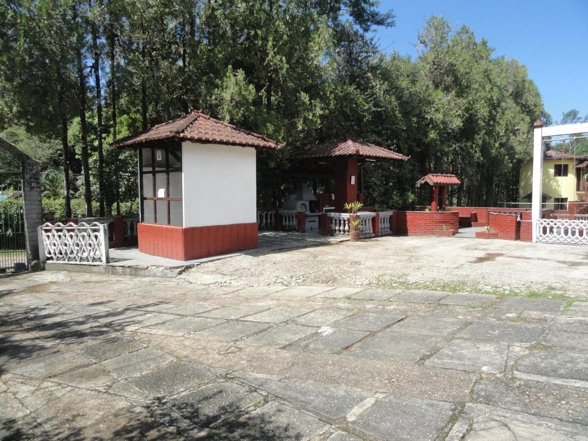 outdoor BBQ area