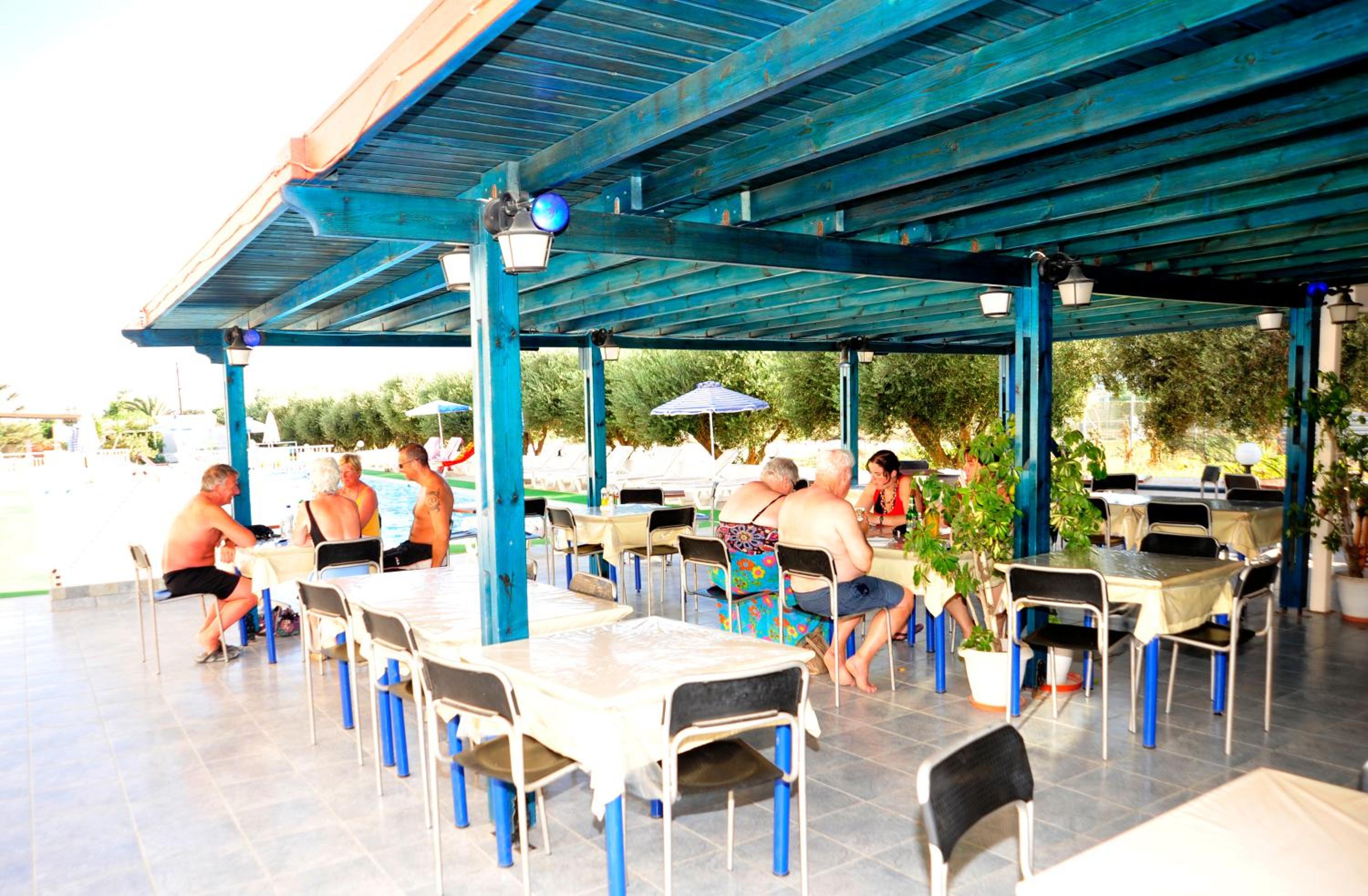 outdoor BBQ area