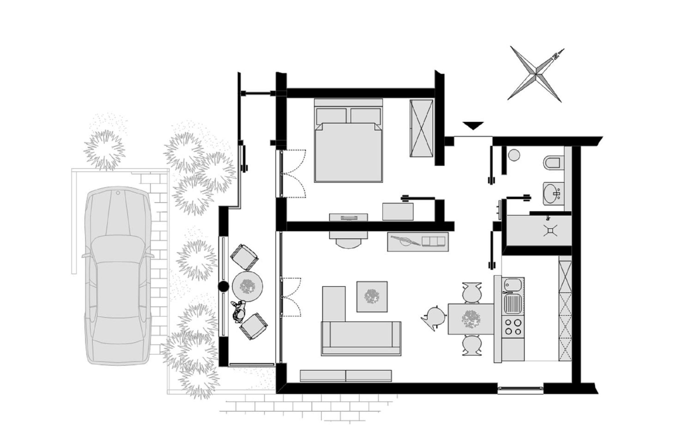 Strandappartement in Binz