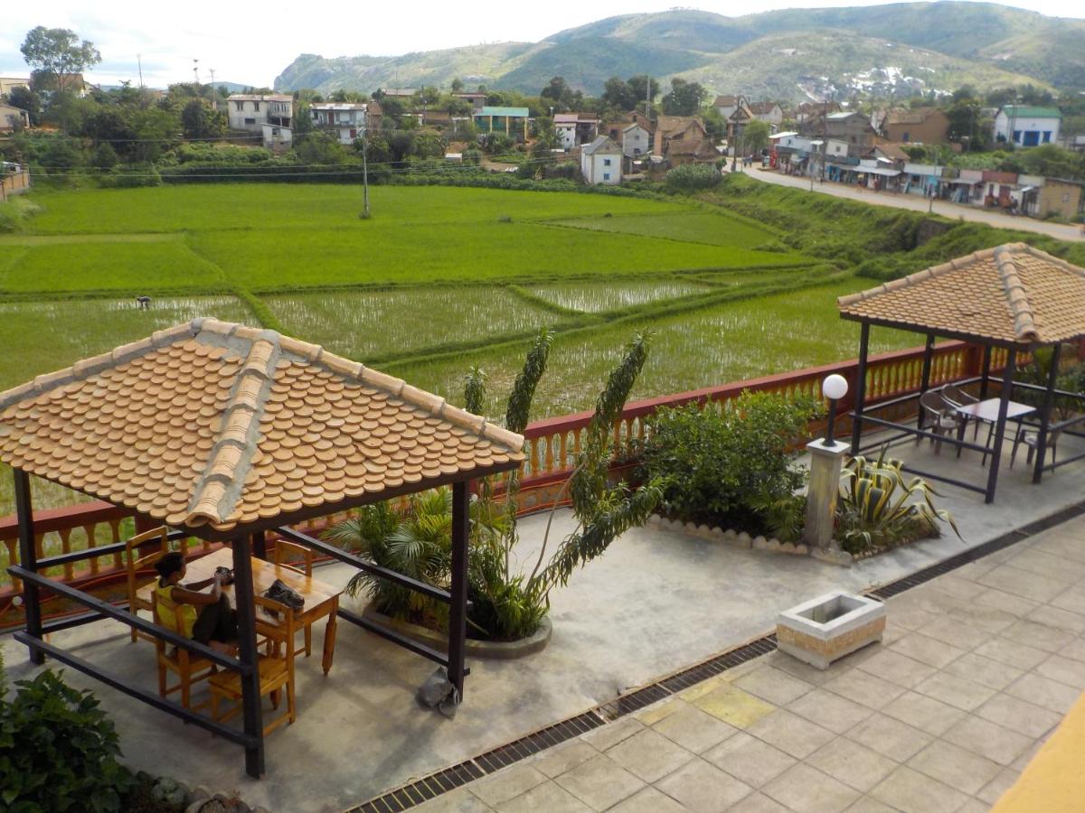 outdoor BBQ area