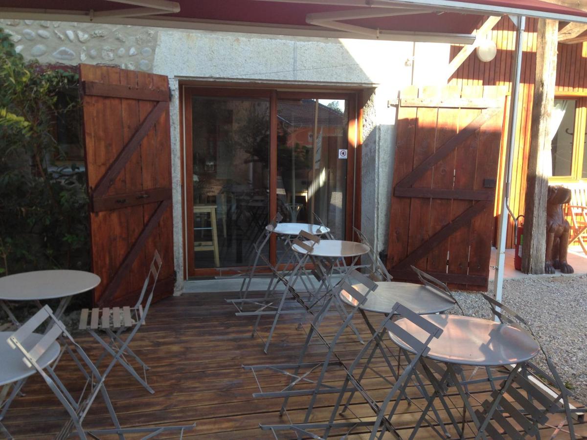 outdoor BBQ area
