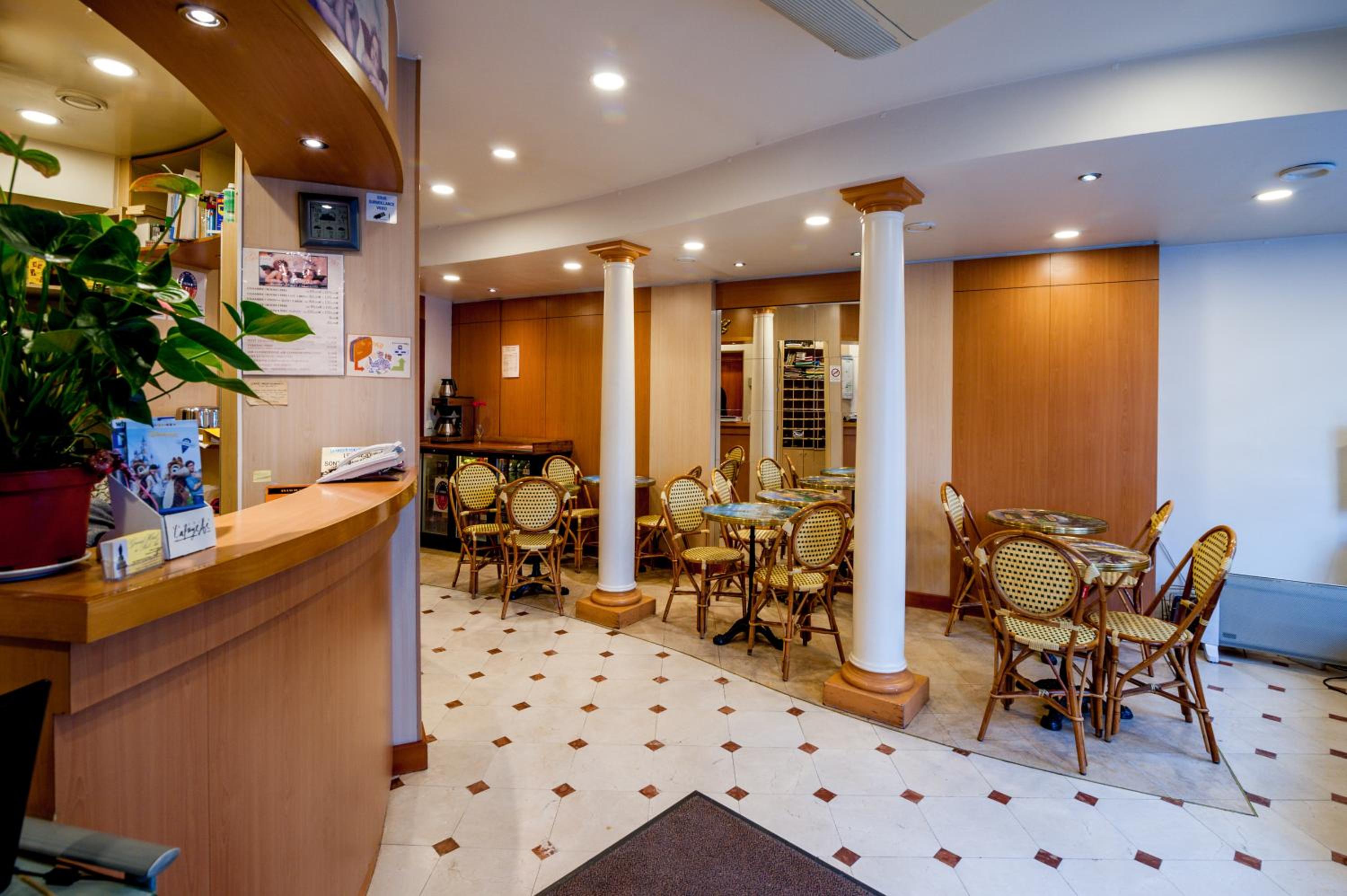 hotel reception