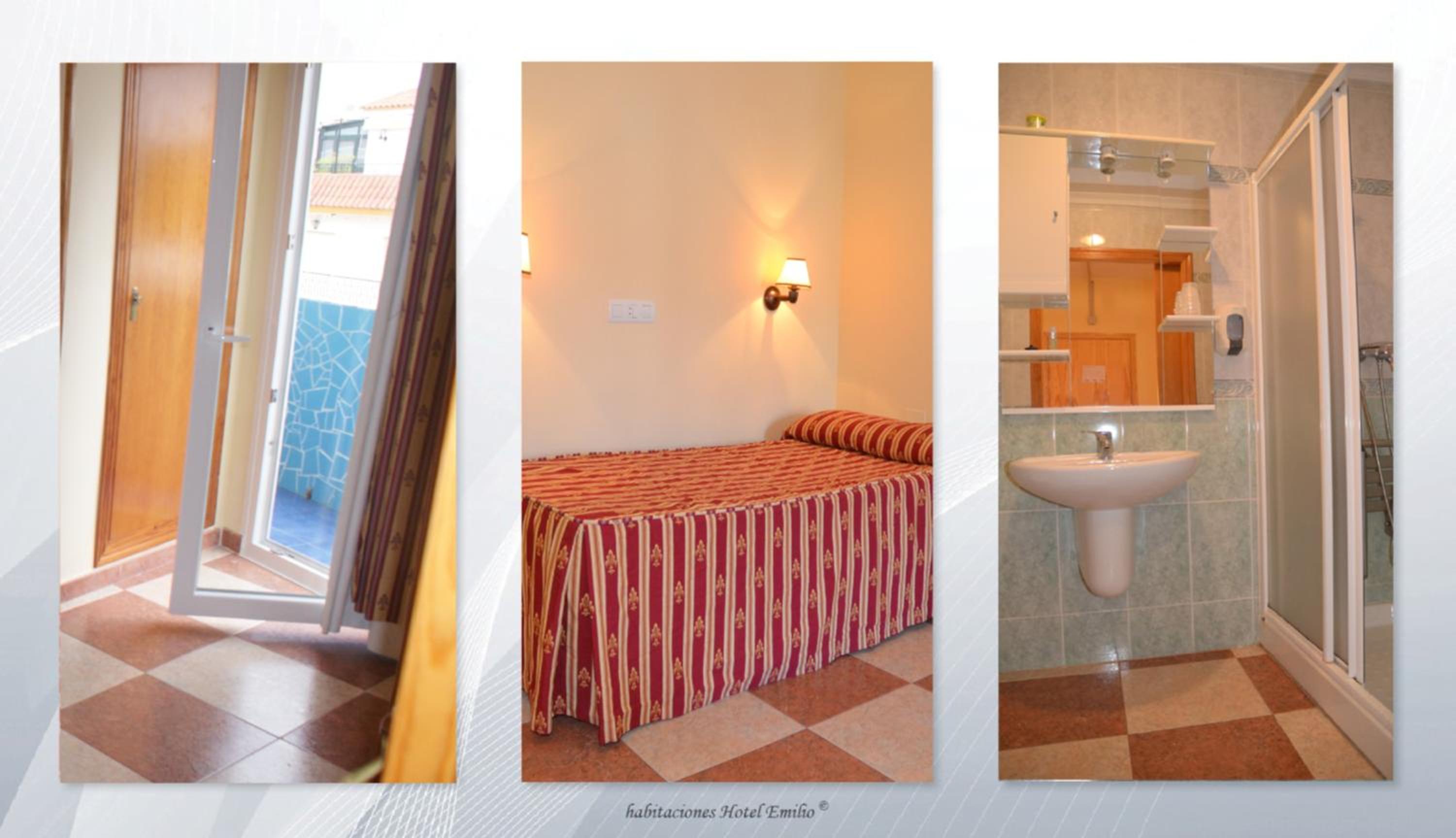 Hotel Emilio en Punta Umbría — bathroom