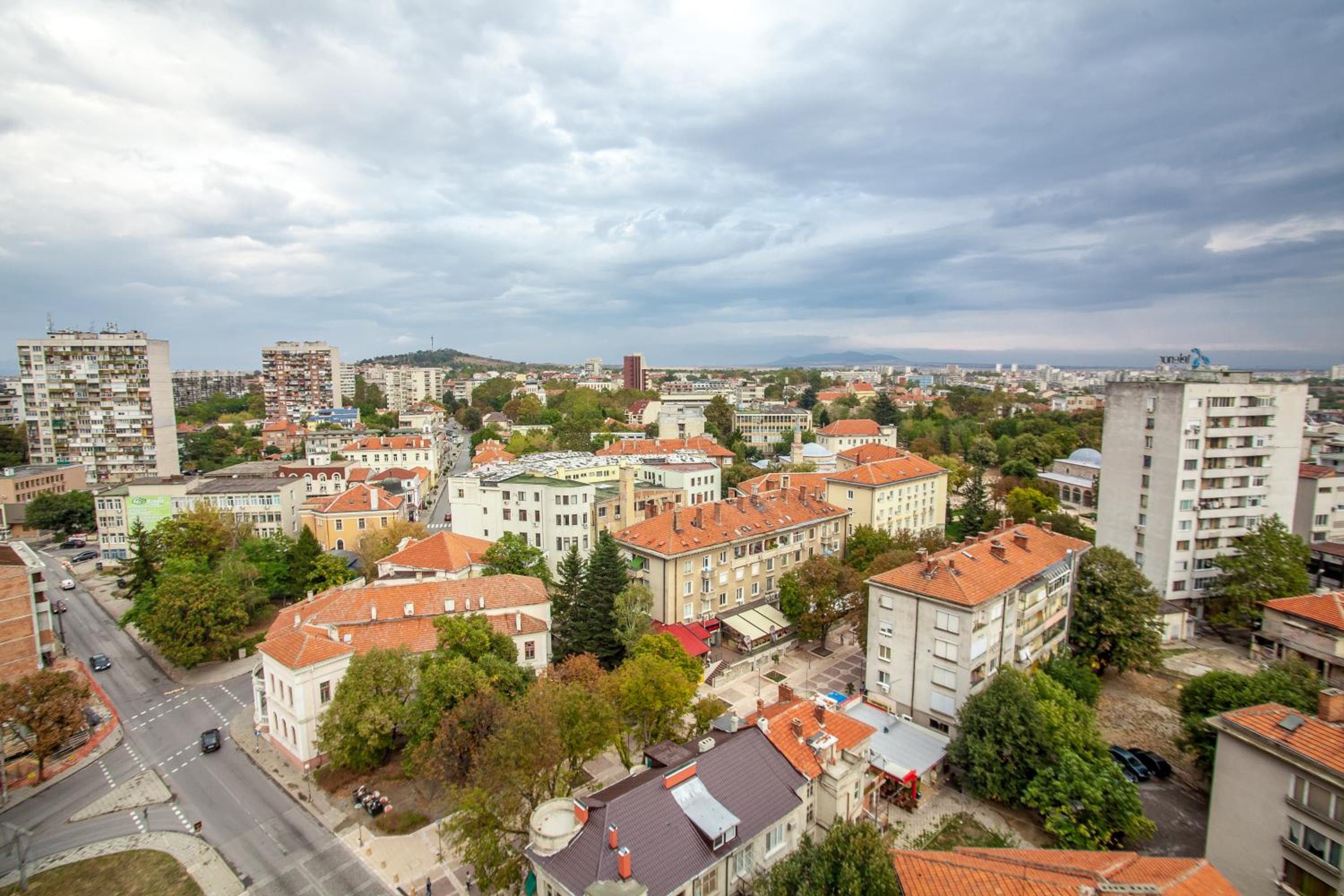 Panorama Top Floor Rooms in Hotel Tundzha