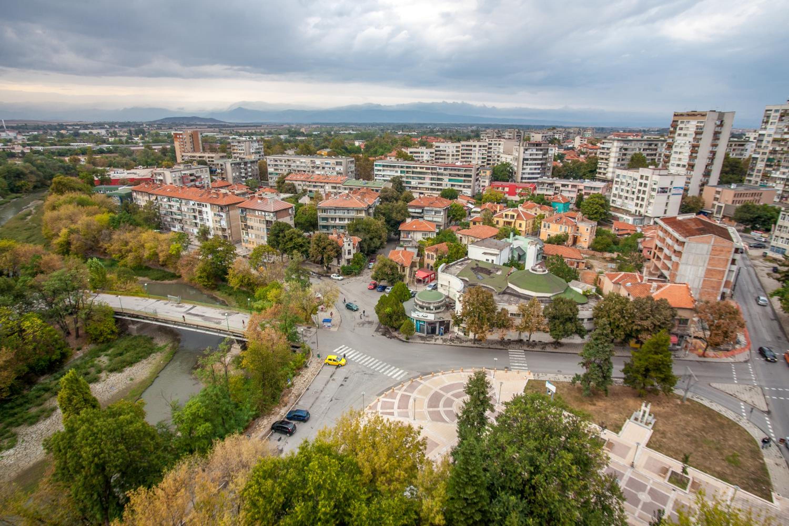 Panorama Top Floor Rooms in Hotel Tundzha