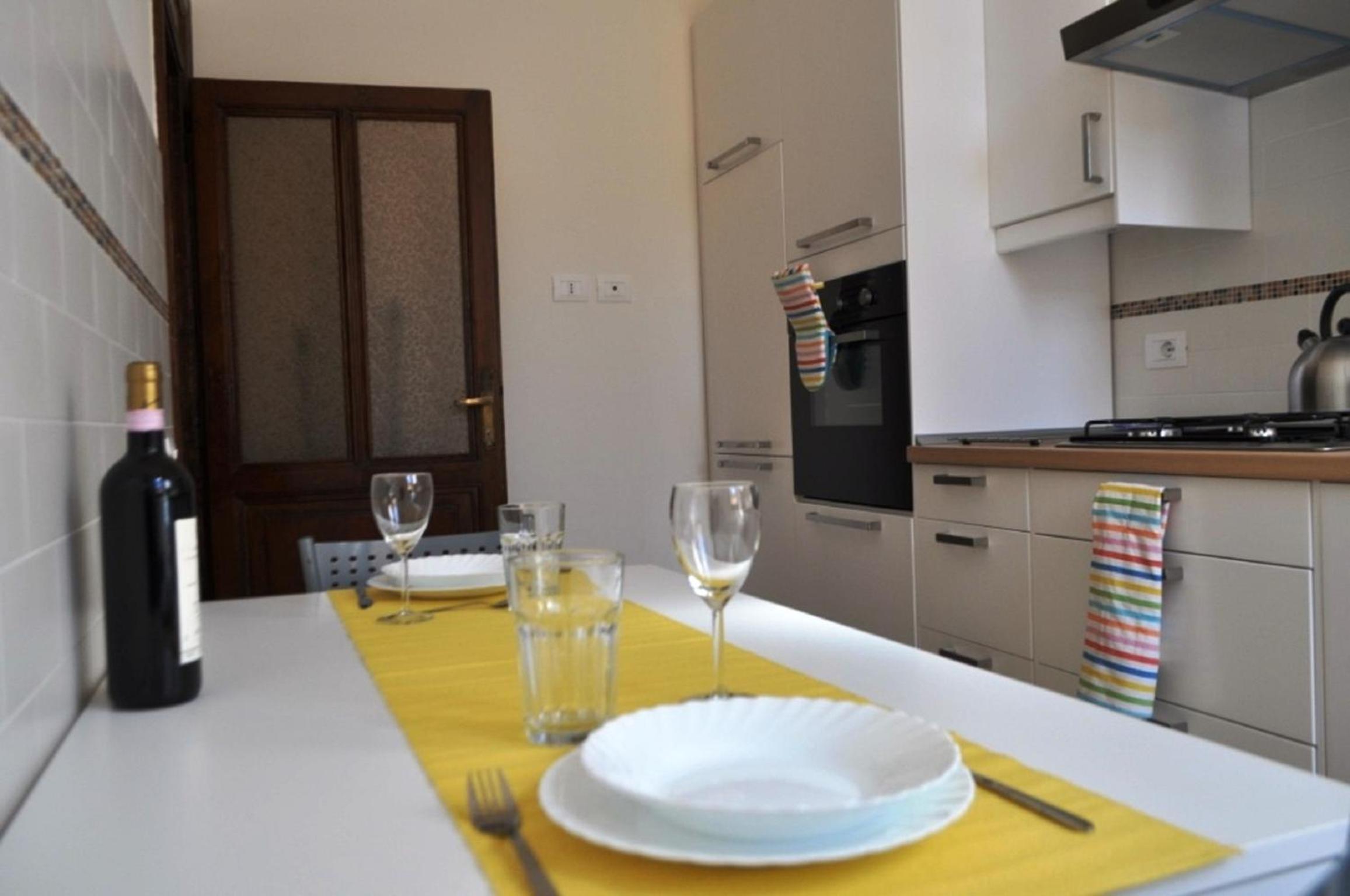 Flatinrome Trastevere Complex en Rome — kitchen