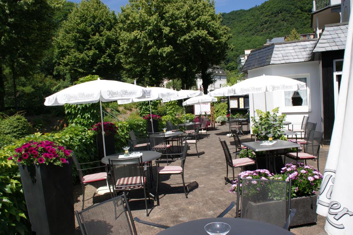 outdoor BBQ area