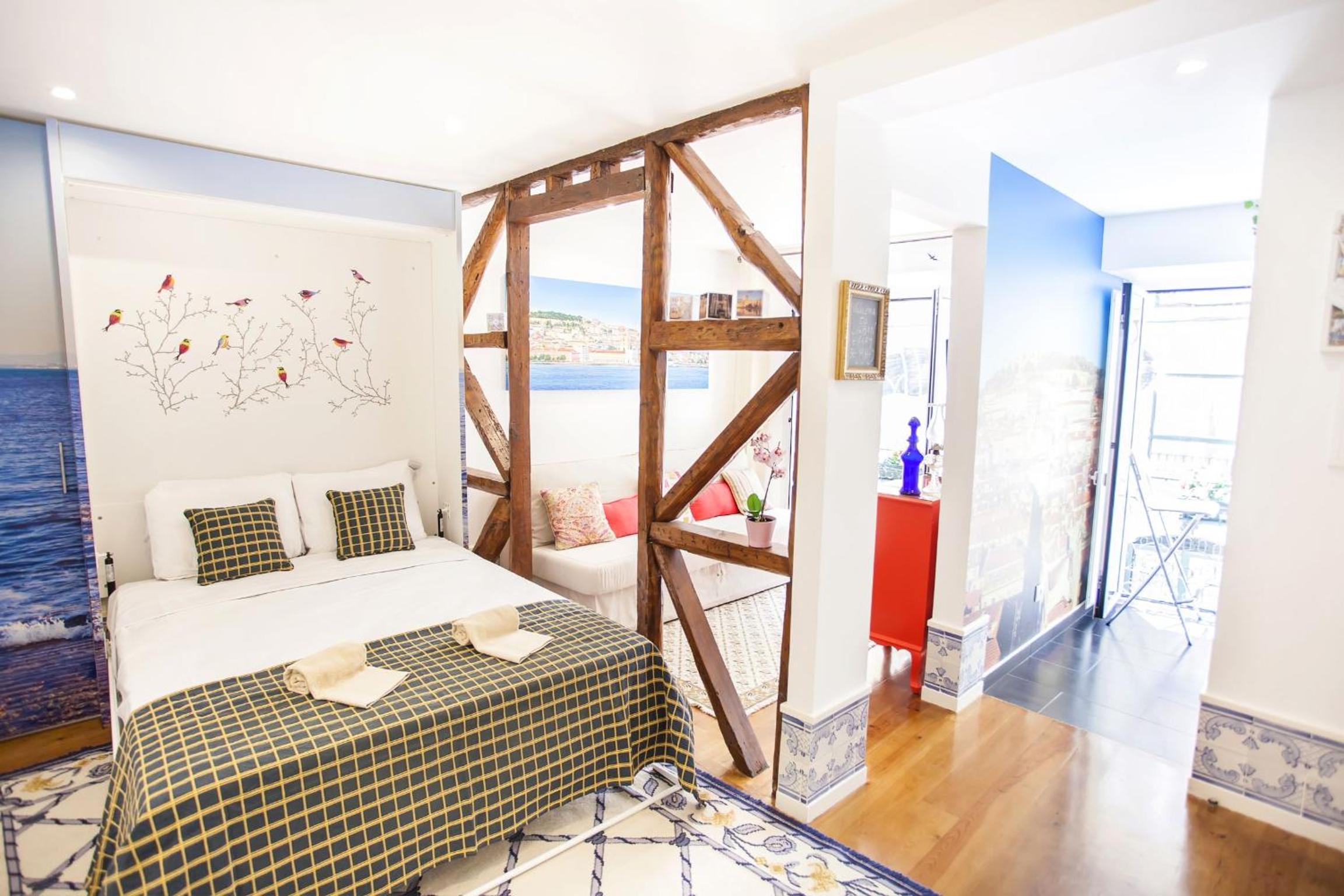 Typical Bairro Alto Apartment Lisbon view 2