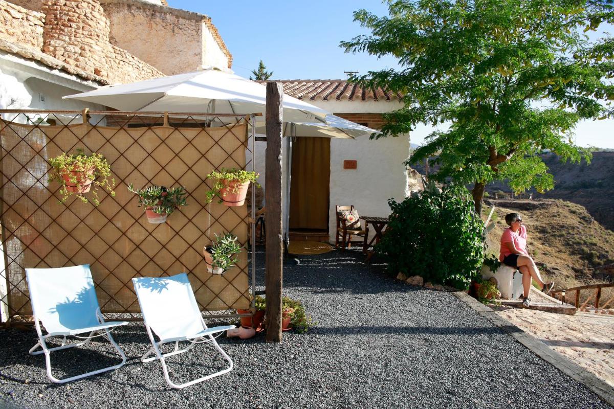 outdoor BBQ area