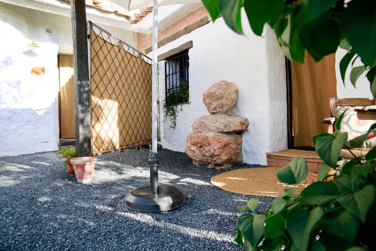 outdoor BBQ area