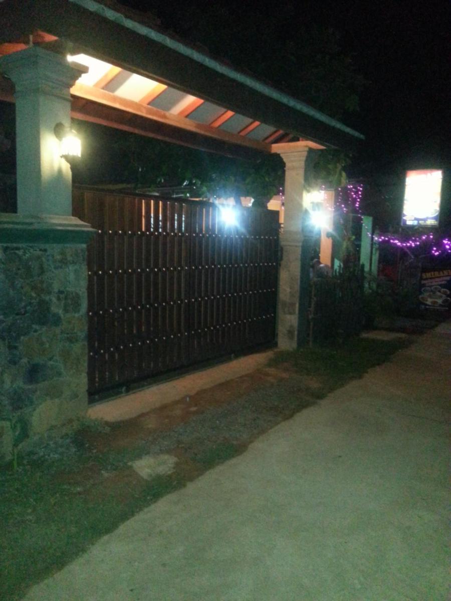 outdoor BBQ area