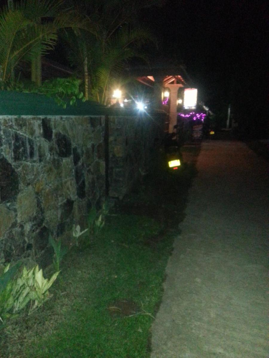 outdoor BBQ area