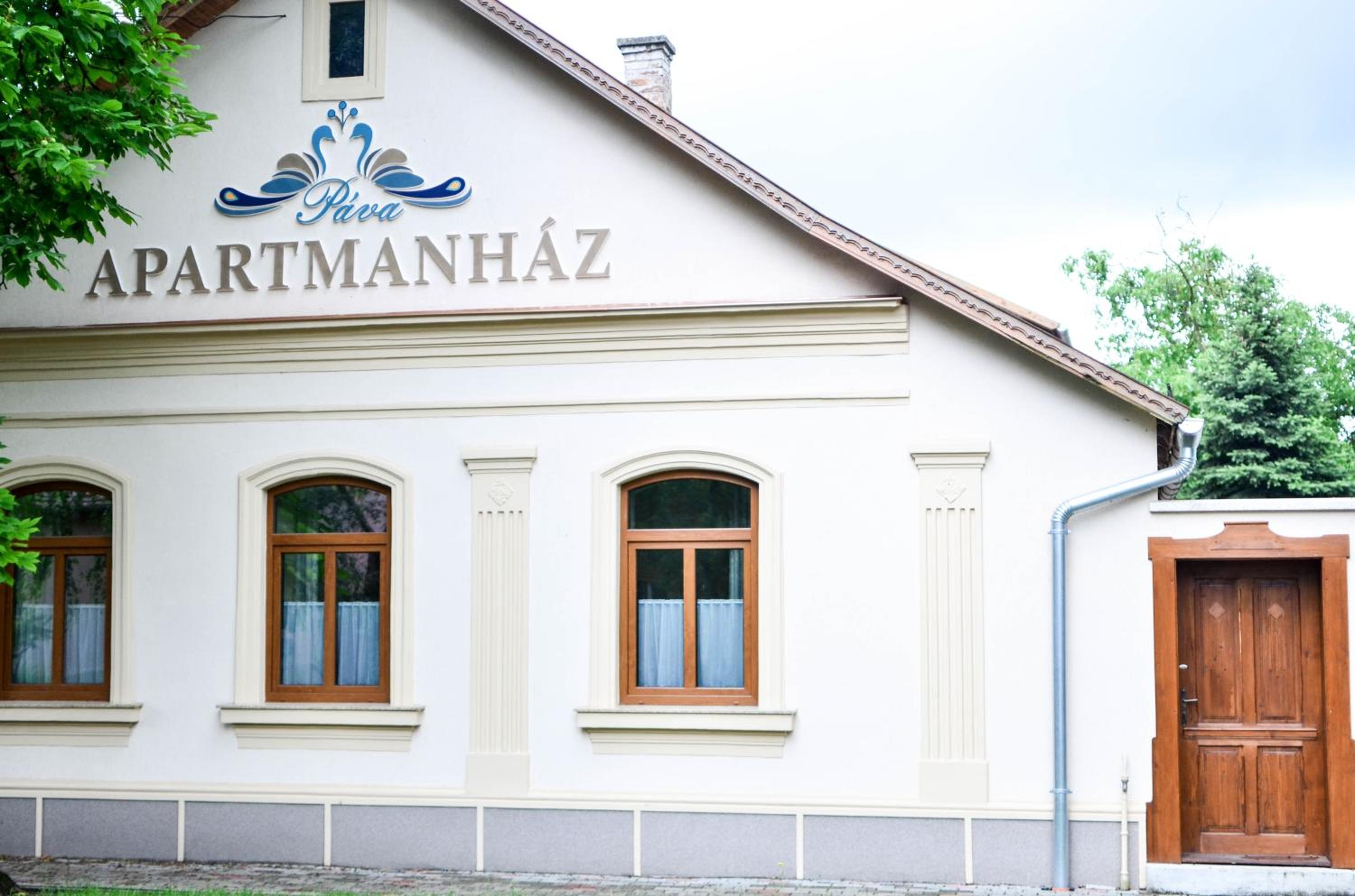 Páva Apartmanház view 2