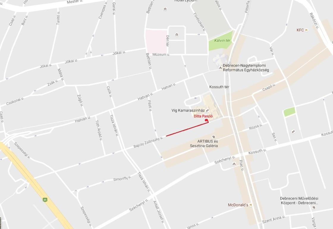 Ditta Rooms Debrecen