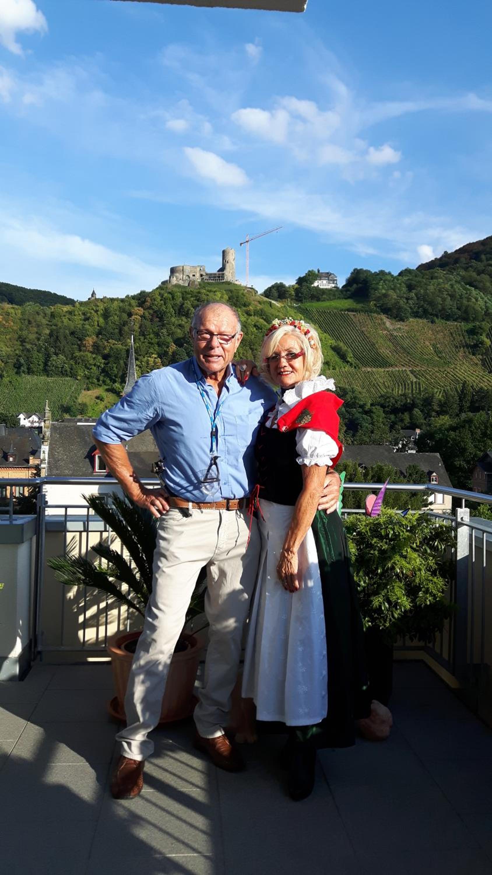 Moseltraum-Fewo mit Klimaanlage-Burgblick und Balkon