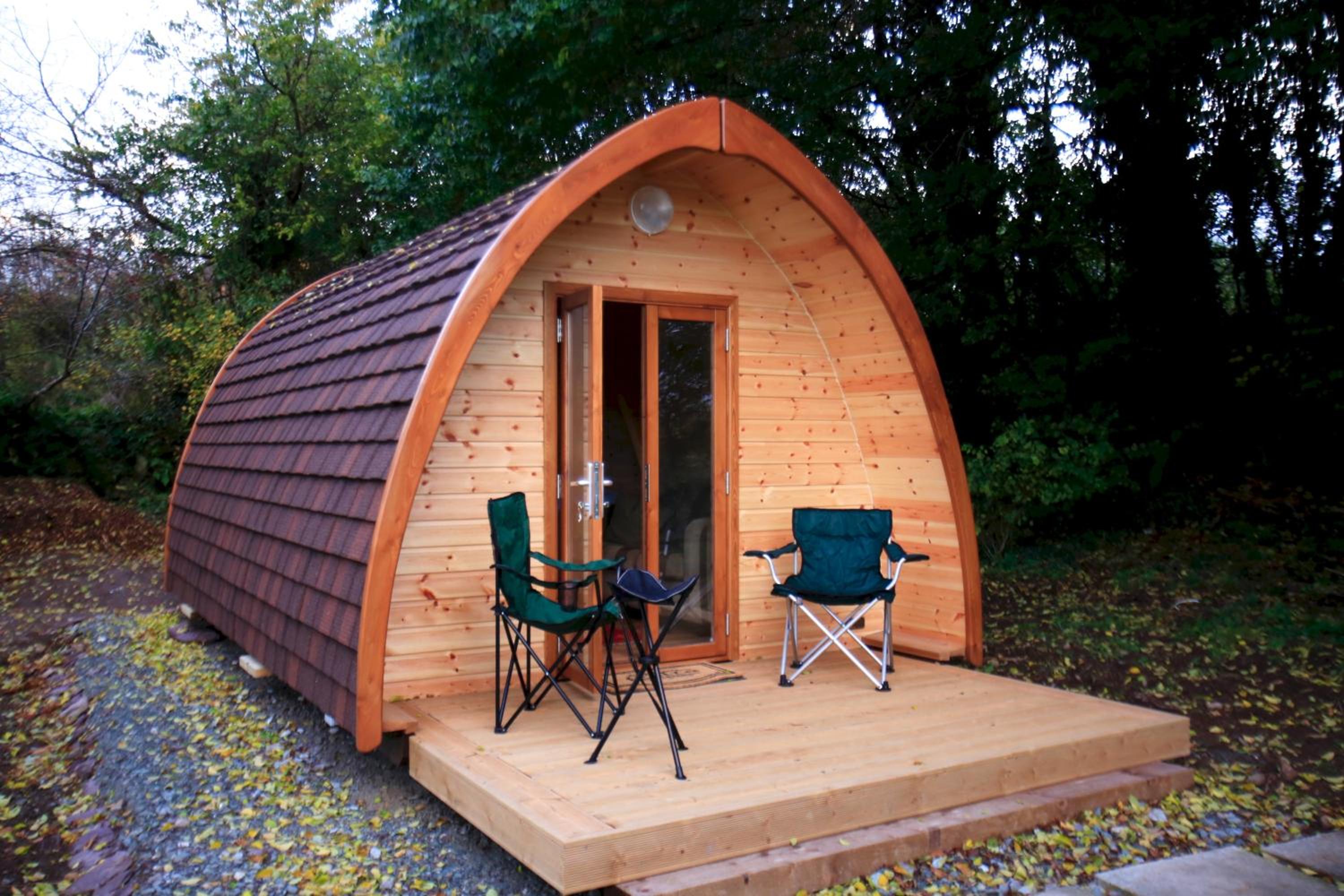 Tig Lammax Glamping Pod view 2