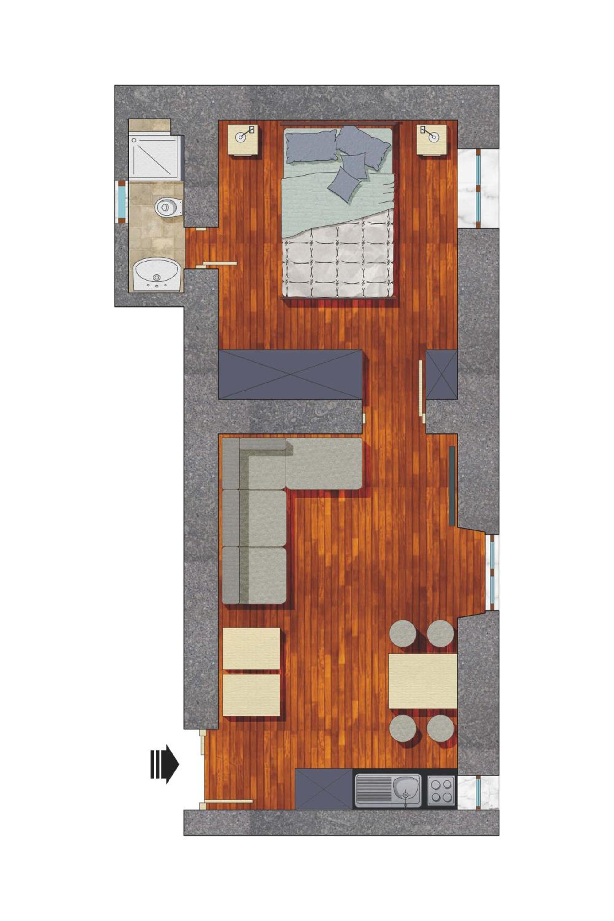 hotel room