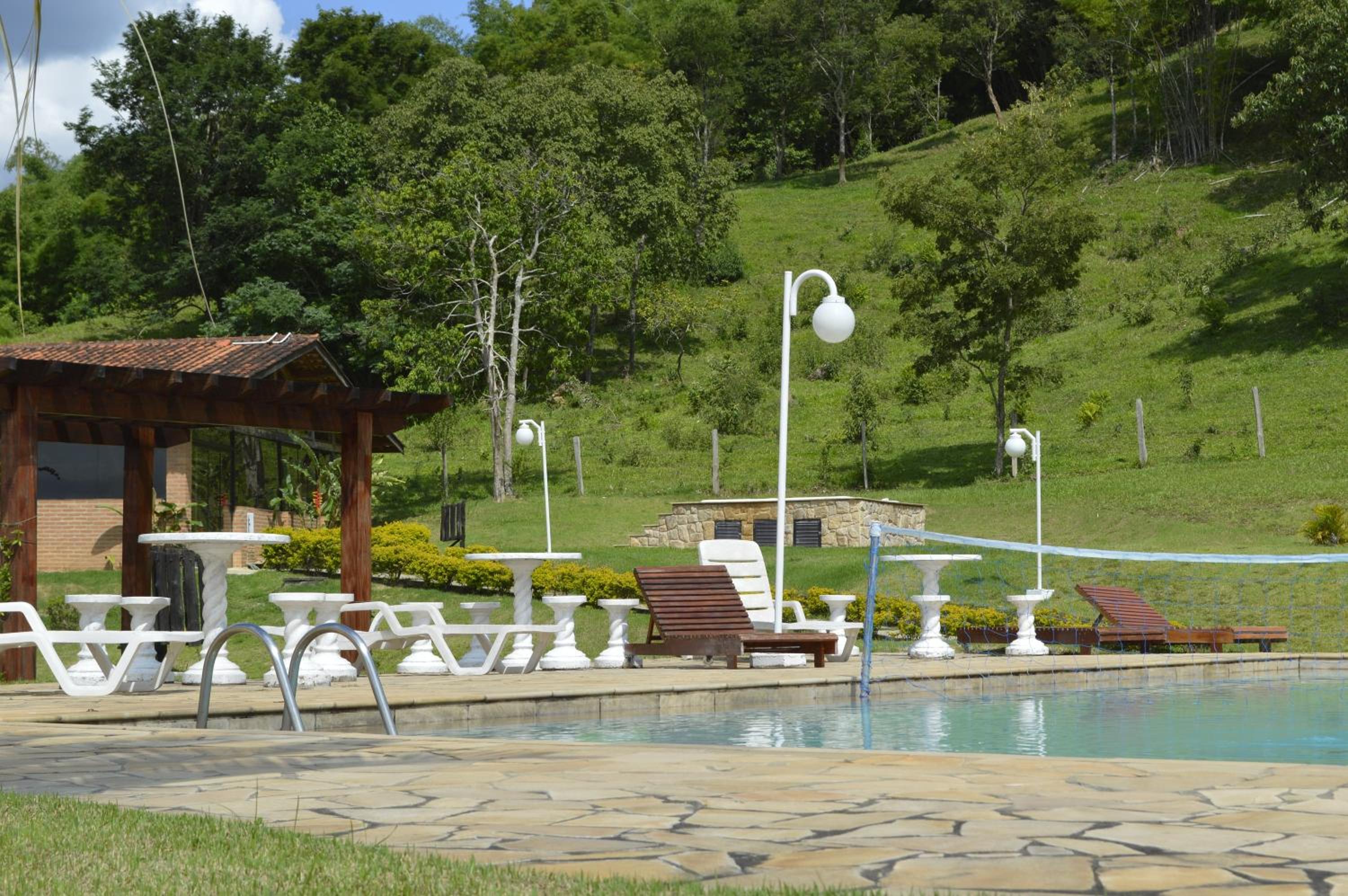 outdoor BBQ area