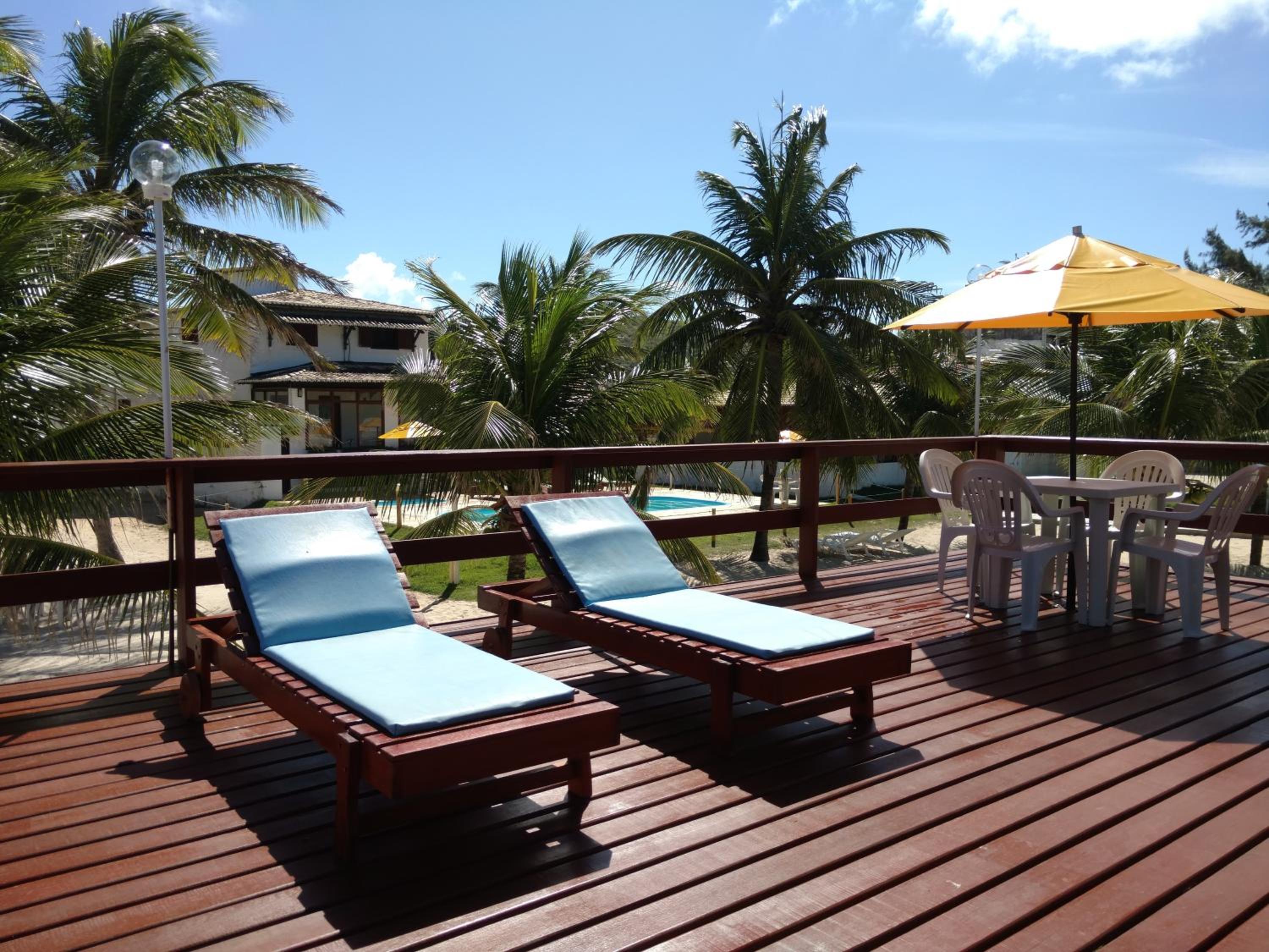 outdoor BBQ area