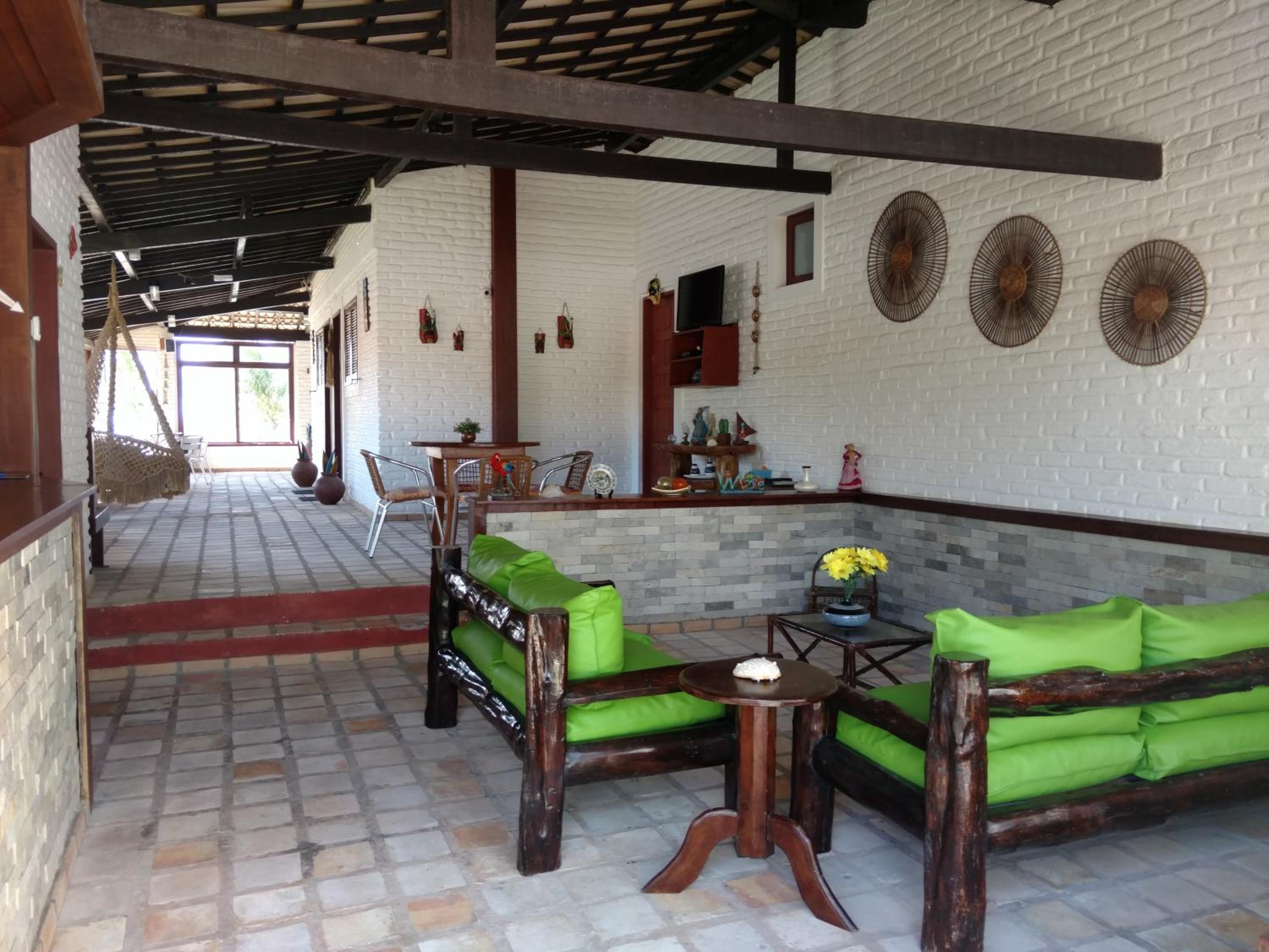 outdoor BBQ area