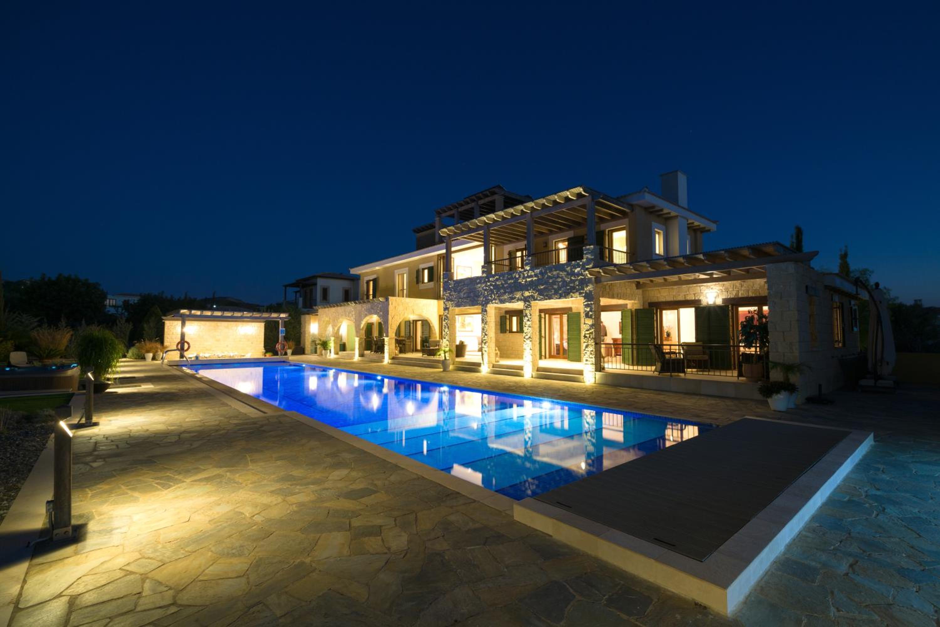 5 bedroom Villa Rio with large private pool and hot tub, Aphrodite Hills Resort view 3