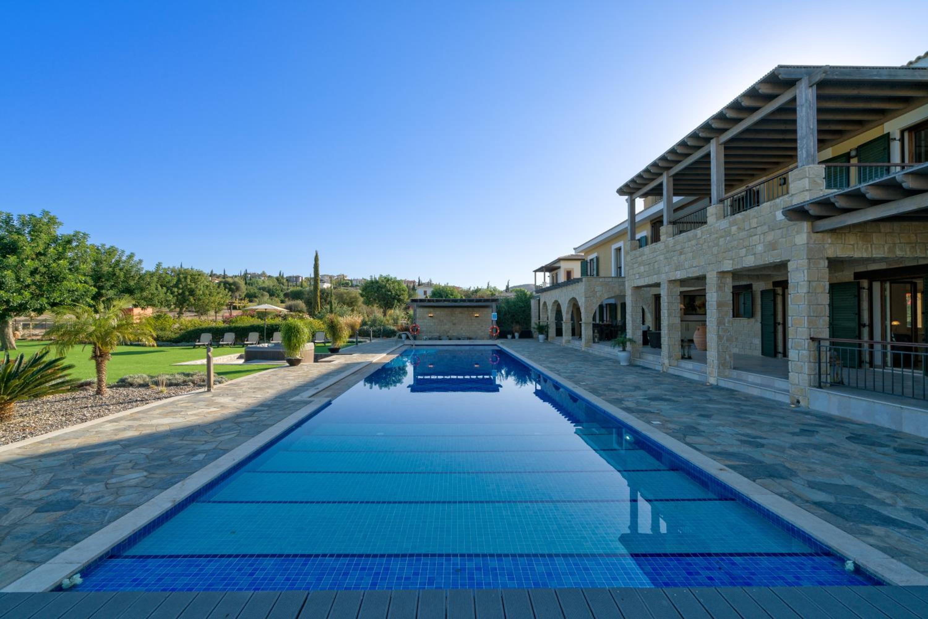 5 bedroom Villa Rio with large private pool and hot tub, Aphrodite Hills Resort view 5