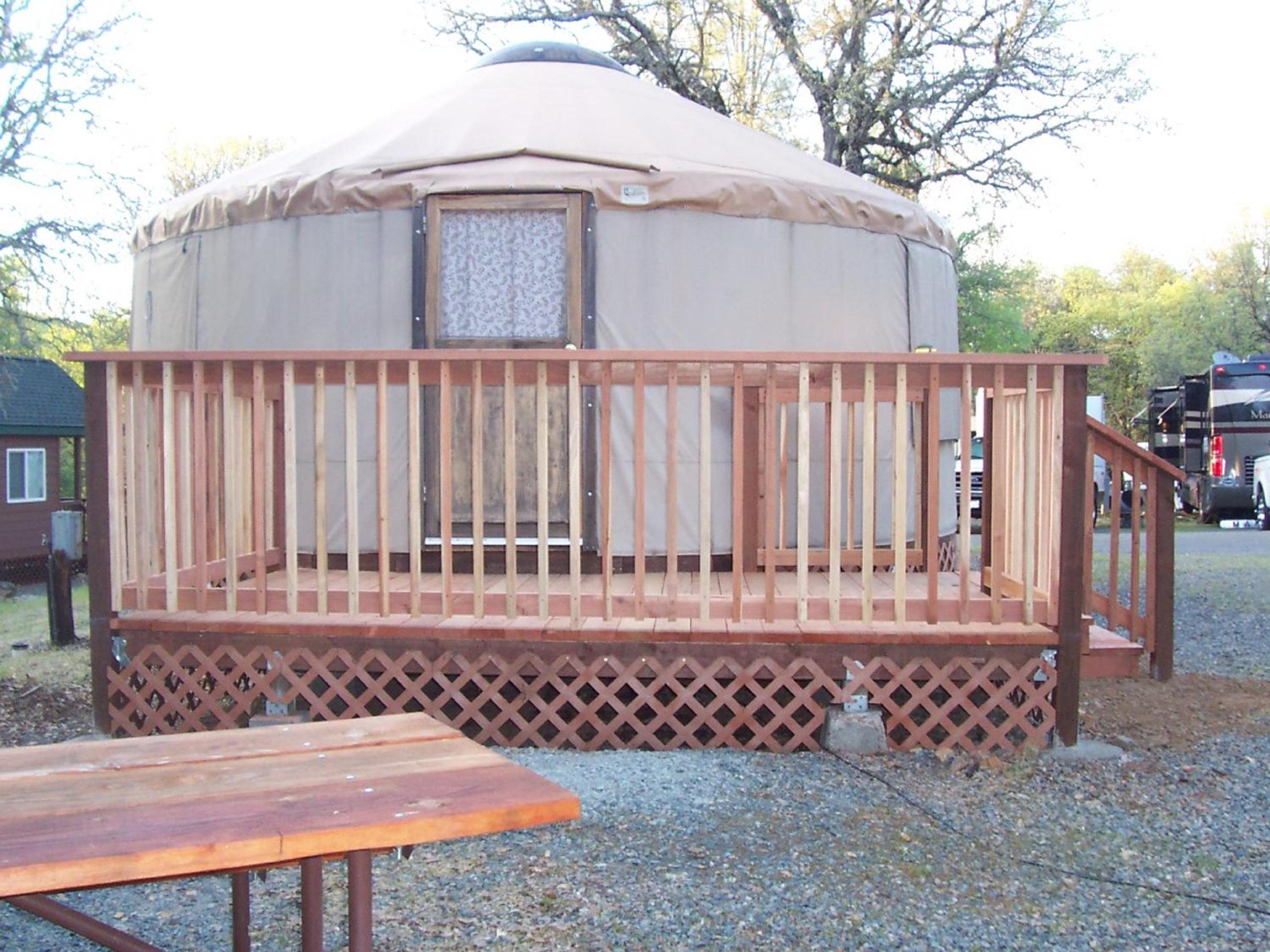 Grass Valley Vacations - Lake of the Springs Camping Resort Yurt 6 - Property Image 1