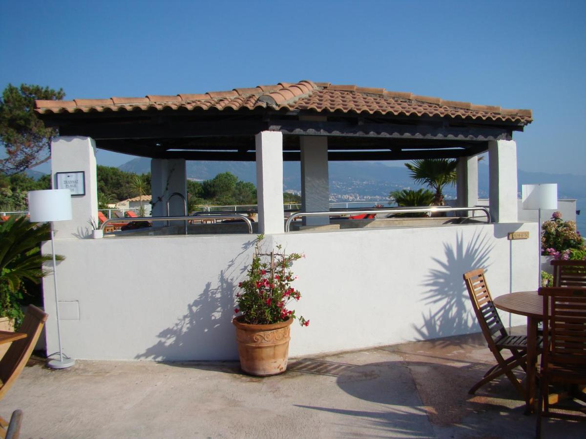 outdoor BBQ area