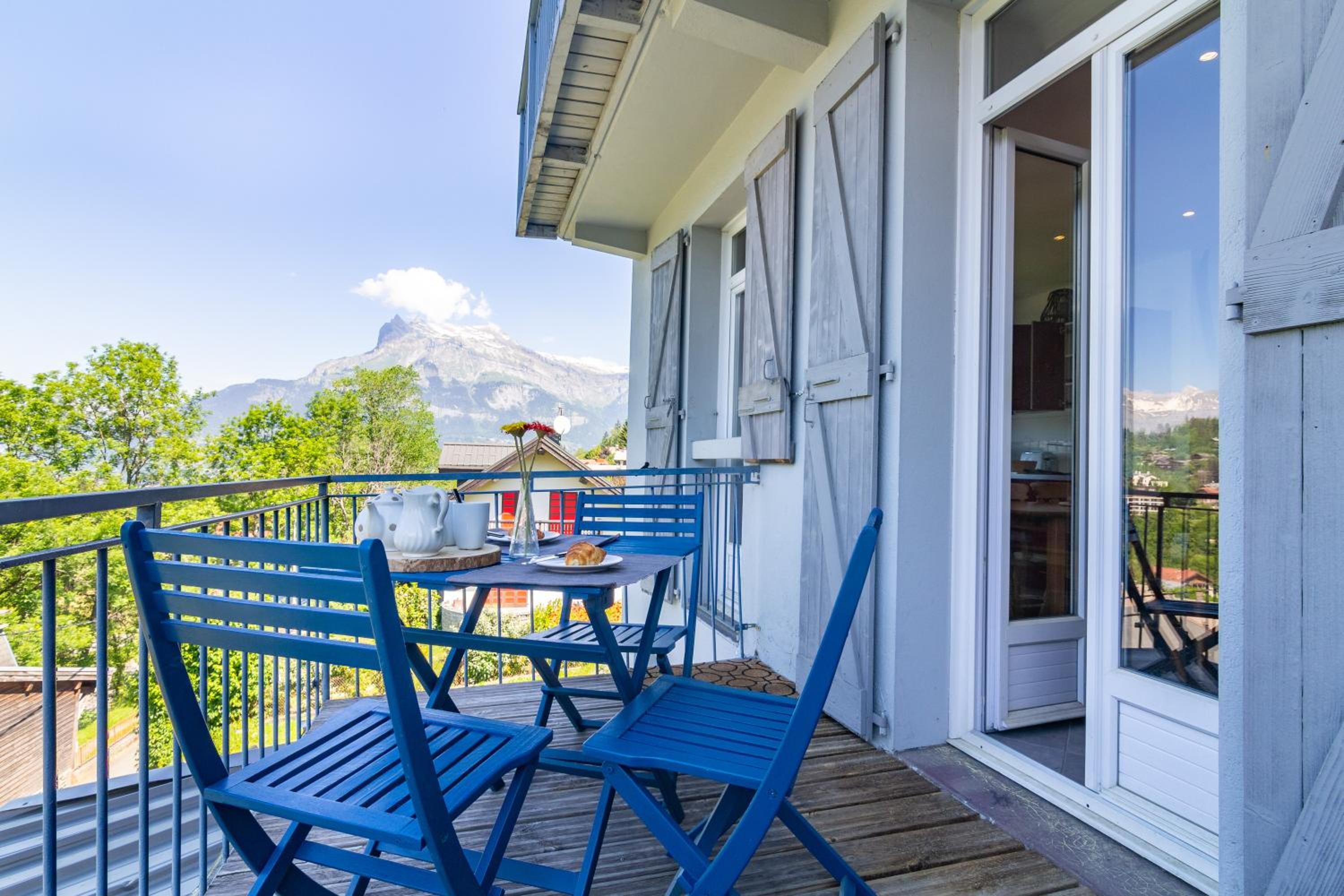 Apt Etchea- St Gervais, cozy family 3BR, parking & balcony - Happy Rentals, photo 27
