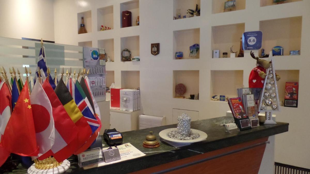 hotel reception