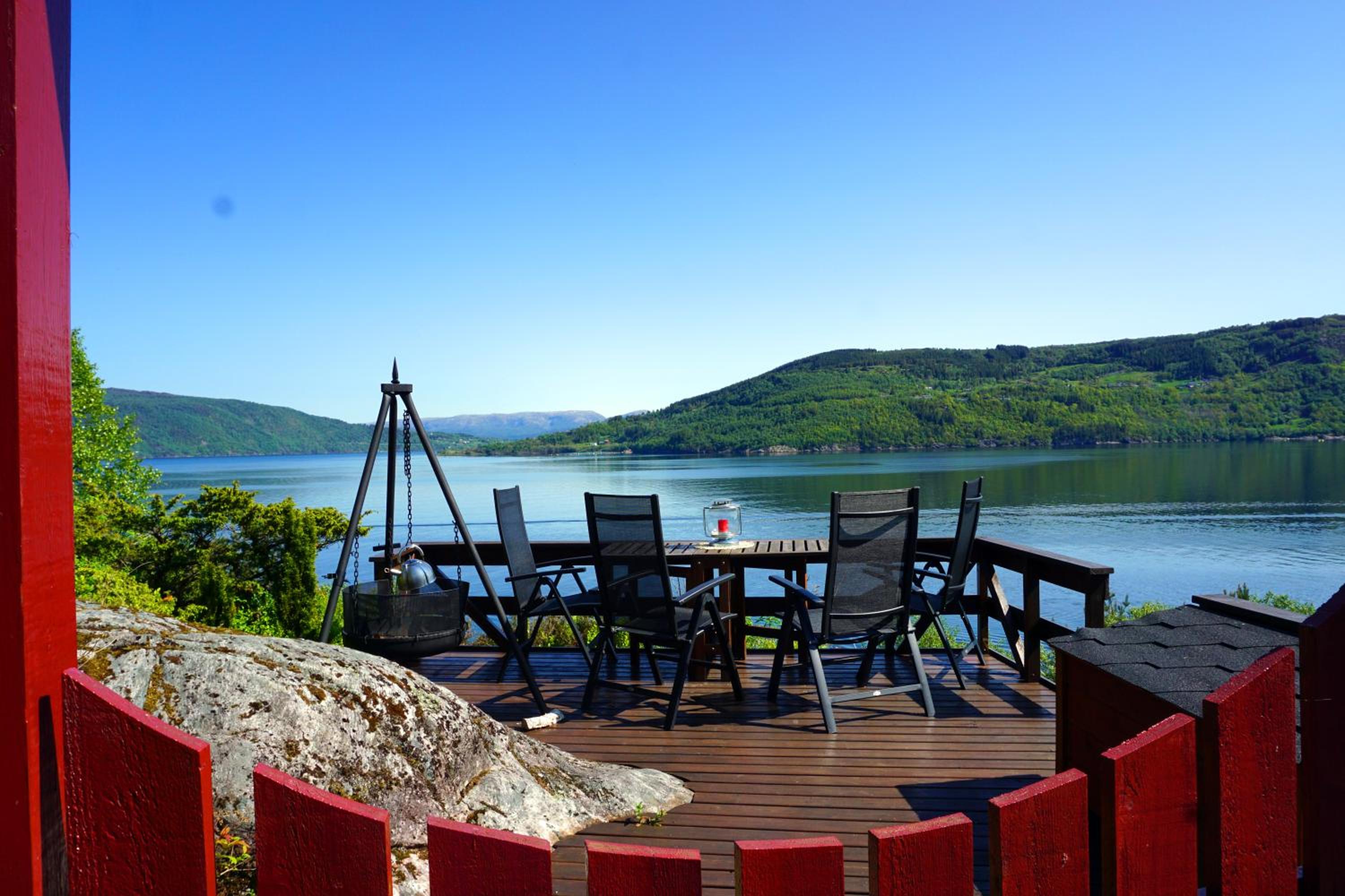 Fjordside Lodge view 2