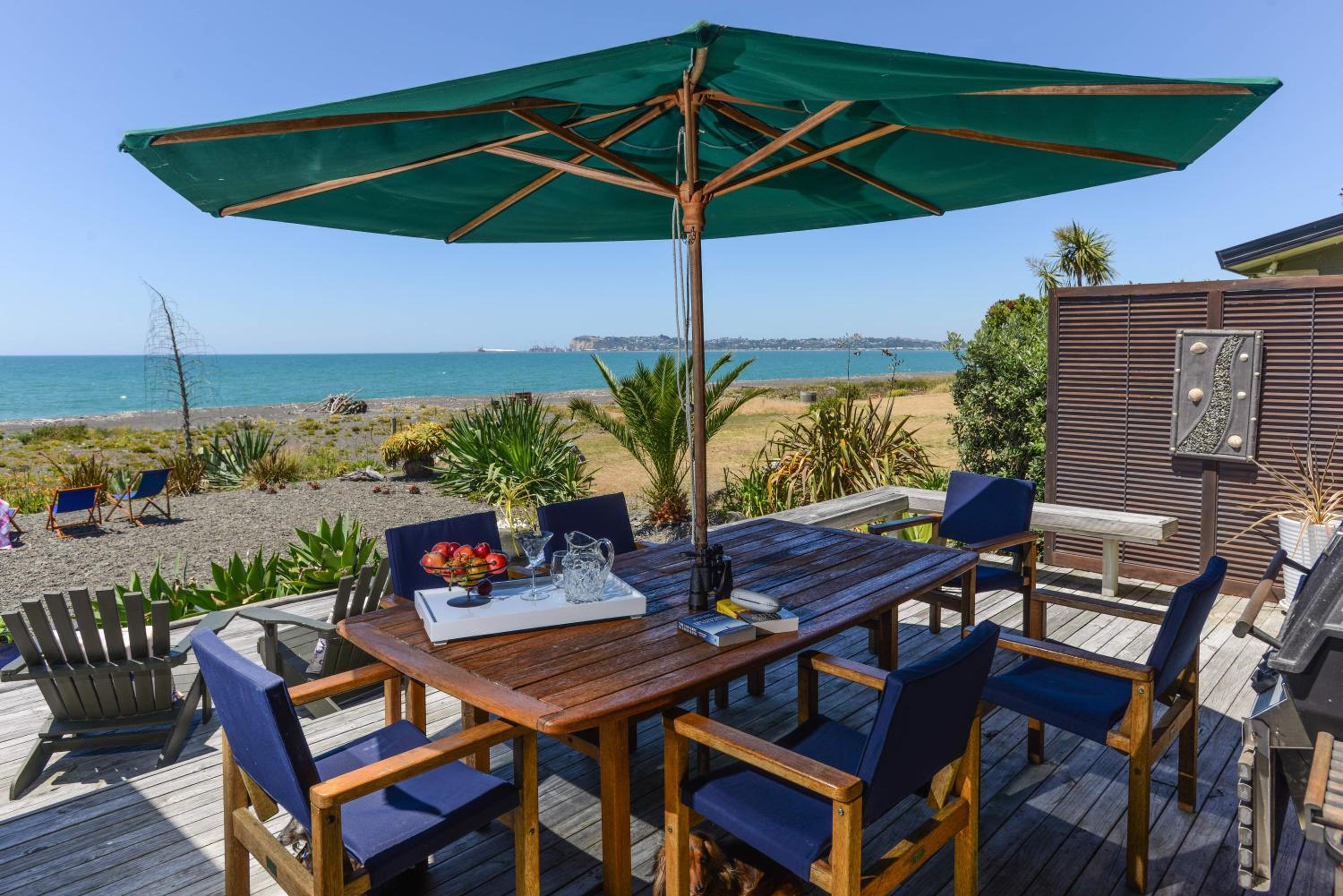 Absolute Beachfront B&B view 2
