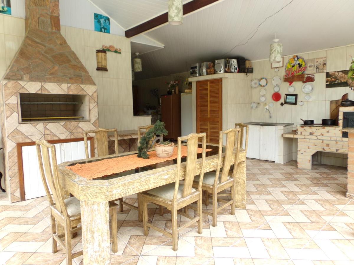 outdoor BBQ area