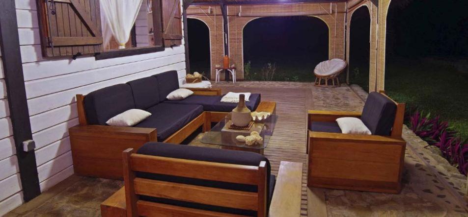 outdoor BBQ area
