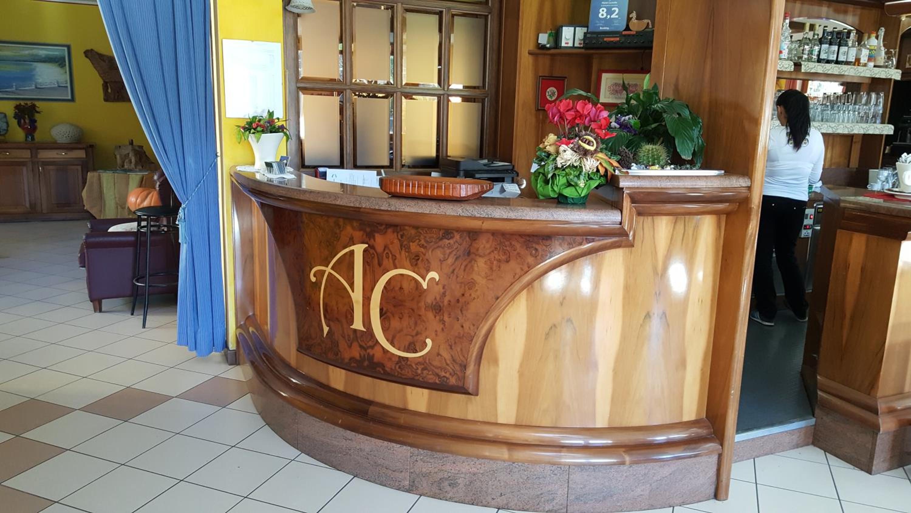 hotel reception