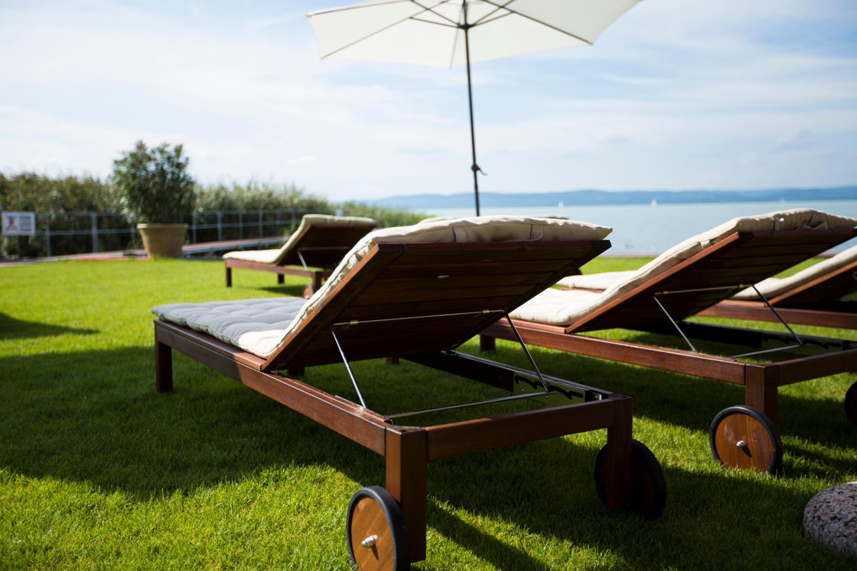 outdoor BBQ area